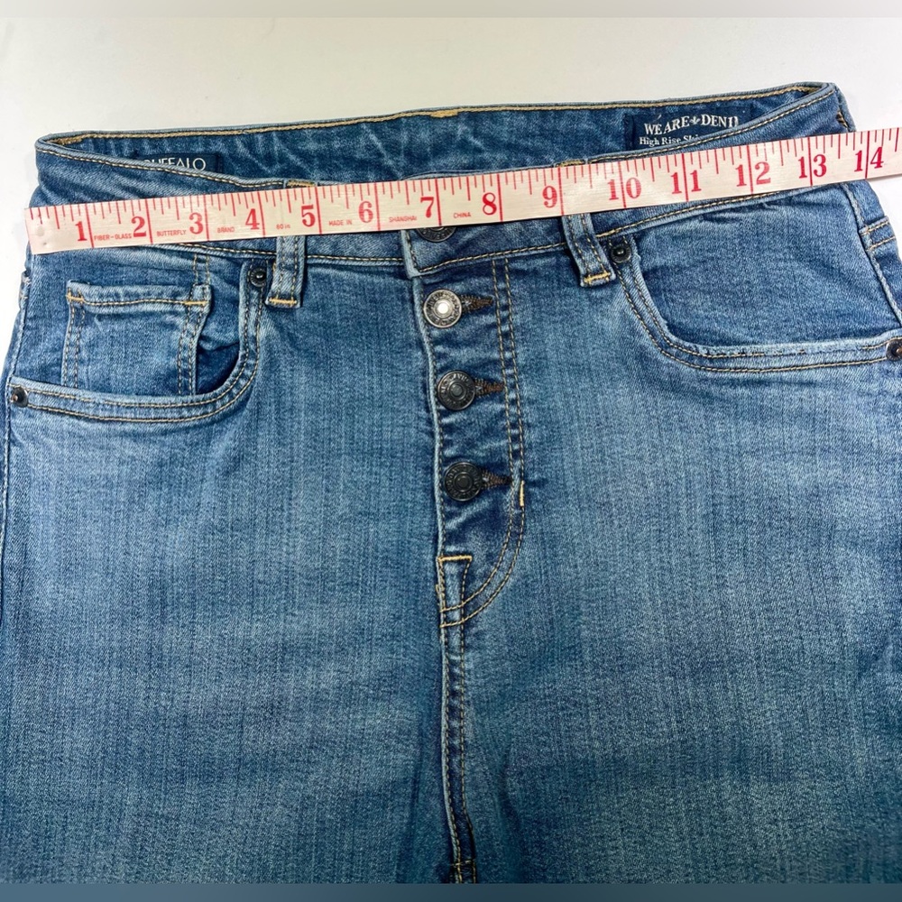 🥳🥳WE ARE DENIM S: 6 (28) Buffalo David Bitton, high rise skinny, Skylar, Size 28